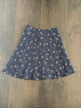Floral A-Line Skirt
